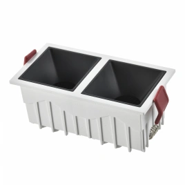ST757.448.20 Св-к встр. Белый LED 2*10W 60° IP20 L65xW126xH52 85-265V В комплекте