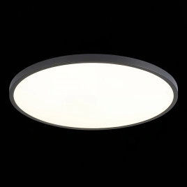 ST601.442.48 Светильник потолочный Черный LED 1*48W 4000K 4 320Lm Ra>90 120° IP20 D600xH27 185-265V