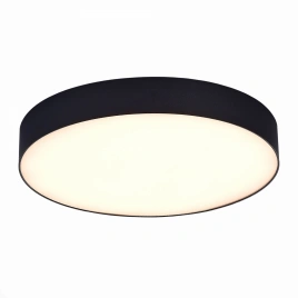 ST606.432.36 Светильник потолочный Черный LED 1*36W 3000K 3 240Lm Ra>90 120° IP20 D300xH55 180-240V