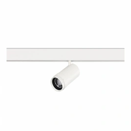 ST357.536.20 Магнитный трековый светильник ZOOM Белый LED 1*20W 3000K Lm Ra90 10-55° IP20 D60xH170 4