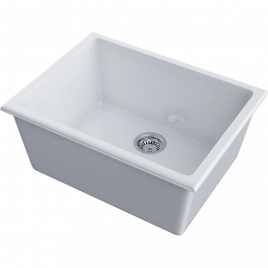 Мойка Okinoshima 61-U/I-WH Glossy Natceramic/белый глянцевый