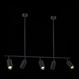 SL1206.403.05 Светильник подвесной ST-Luce Черный/Черный GU10 5*5W 4000K
