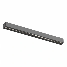 ST673.436.18 Магнитный трековый светильник Черный LED 1*18W 3000K 1 560Lm Ra>90 36° IP20 L338xW26xH2
