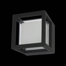 SL9504.401.01 Светильник уличный настенный ST-Luce Черный/Белый LED 1*5W 4000K