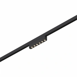 ST666.436.05 Магнитный трековый светильник Черный LED 1*5W 3000K 220Lm Ra>90  IP20 L100xW10xH18 24V