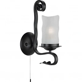 Бра Arte Lamp SCROLL A7915AP-1BK