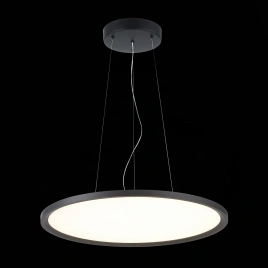 ST602.443.56 Светильник подвесной Черный LED 1*56W 4000K 5 040Lm Ra>80 120 IP20 D600xH36 185-265V