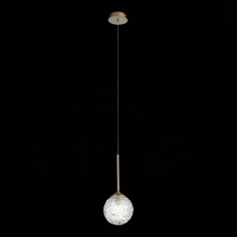 SL1152.203.01 Подвес ST-Luce Золотистый/Прозрачный G9 LED 1*5W