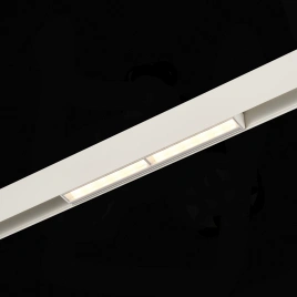 ST804.536.12 Магнитный трековый светильник Белый LED 1*12W 3000K 850Lm Ra>90 120° IP20 L220xW22xH46