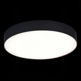 ST606.442.48 Светильник потолочный Черный LED 1*48W 4000K 4 320Lm Ra>85 120° IP20 D400xH55 185-265V