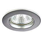 011049 Светильник LEGA 11 FIX MR11/HP11 ХРОМ МАТОВЫЙ