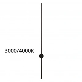 4335/18WLP HIGHTECH ODL22 299 чёрный Настенный светильник IP20 LED 18W 849Лм 3000K/4000K (перекл. ч/