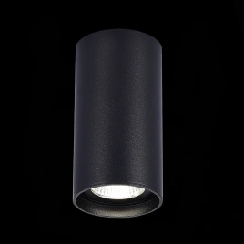 ST157.432.15 Светильник потолочный Черный LED 1*15W 3000K 1 200Lm Ra>90 60° IP44 D75xH140 220-265V
