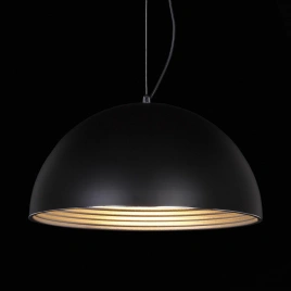 SL279.403.01 Светильник подвесной ST-Luce Черный/Черный, Серебристый E27 1*60W