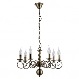 Подвесная люстра Arte Lamp ISABEL A1129LM-7AB