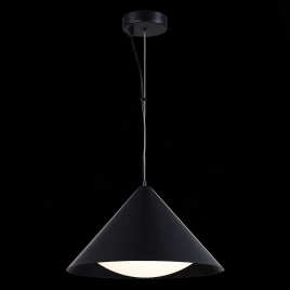 SL6501.413.01 Светильник подвесной ST-Luce Черный/Черный LED 1*12W 3000K