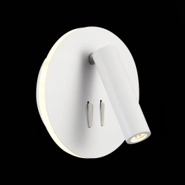 SL1586.513.01 Светильник настенный Белый LED 1*8W 3000K 624Lm Ra>80 24° IP20 L-xW155xH155 170-240V