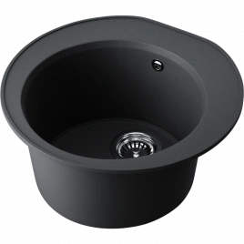 Мойка Miya 50-R-BL Tetogranit/черный