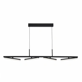 SL1018.403.04 Светильник подвесной ST-Luce черный/прозрачный LED 1*32W 4000K