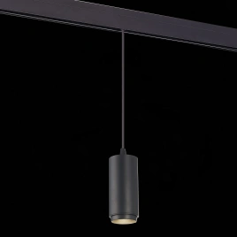 ST357.433.06 Магнитный трековый светильник подвесной ZOOM Черный LED 1*6W 3000K 667Lm Ra>80 10-60° I