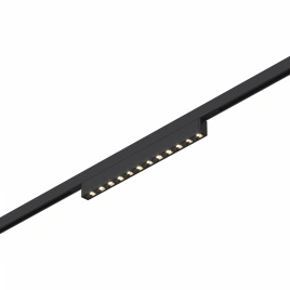 ST666.446.10 Магнитный трековый светильник Черный LED 1*10W 4000K 430Lm Ra>90  IP20 L196xW10xH18 24V
