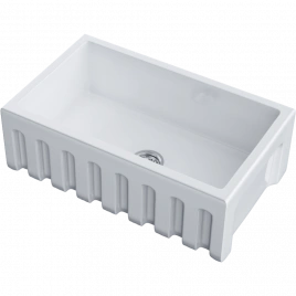 Мойка Mikura 76-WH Glossy Natceramic/белый глянцевый