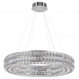4927/85L L-VISION ODL24 599 хром/металл/хрусталь Люстра LED 85W 4000K 5074Лм PANTA