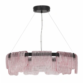 SL6021.403.54 Светильник подвесной ST-Luce черный/розовый LED 1*54W 3000K