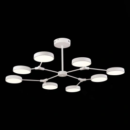 SLE6003-502-08 Светильник потолочный Белый/Белый LED 8*10W