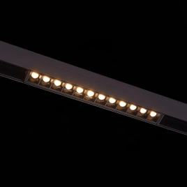 ST361.446.12 Магнитный трековый светильник Черный LED 1*12W 4000K 1 009Lm Ra>90 36° IP20 L222xW22xH4