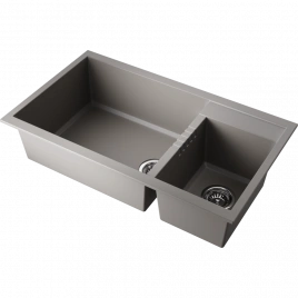 Мойка Tedori 86-2-LB-GR Tetogranit/leningrad grey