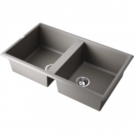 Мойка Tedori 86-2-GR Tetogranit/leningrad grey