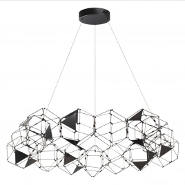 5087/68L L-VISION ODL25 505 черный хром/металл Люстра LED 68W 4000K 3740Лм TRELLIS