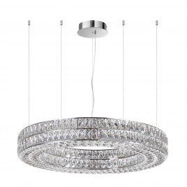 4927/98L L-VISION ODL24 599 хром/металл/хрусталь Люстра LED 98W 4000K 5850Лм PANTA