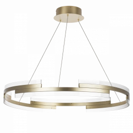 736333 Люстра ROTONDA 70W LED 3805LM 120G ЗОЛОТО 3000K