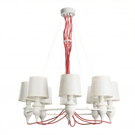 Подвесная люстра Arte Lamp SERGIO A3325LM-8WH