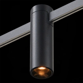 ST810.406.05 Магнитный трековый светильник FARM Черный LED 1*5W 3000K 227Lm Ra90 60 IP20 D35xH112 24