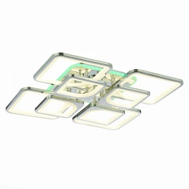 SLE500412-08 Светильник потолочный Хром/Белый LED 1*224W 3000-6000K