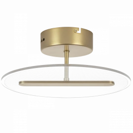 738033 Люстра ACRILE 14W LED 1034LM 120G ЗОЛОТО 3000K