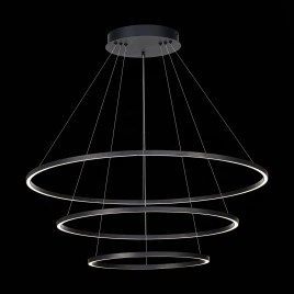 ST605.403.114 Cветильник подвесной SMART ST-Luce Черный/Белый LED 1*114W 2800-6500K