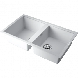 Мойка Kitagawa 86-2-WH Artceramic/белый