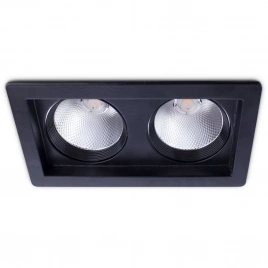 Точечный встраиваемый светильник Arte Lamp PRIVATO A7018PL-2BK