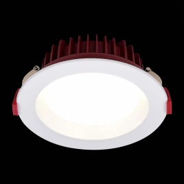 ST752.538.18 Св-к встр. Белый LED 1*18W 3000K 1 440Lm Ra80 100° IP44 D140xH52 100-240VV