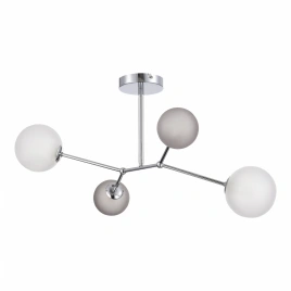 SLE1107-103-04 Светильник подвесной Хром/Белый, Серый G9 LED 4*5W 4000K
