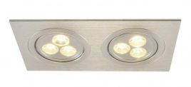 Точечный встраиваемый светильник Arte Lamp DOWNLIGHTS LED A5902PL-2SS