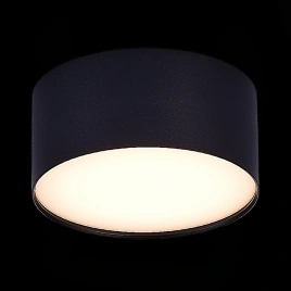 ST606.432.12 Светильник потолочный Черный LED 1*12W 3000K 1 080Lm Ra>85 120° IP20 D120xH55 185-265V
