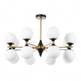 Люстра на штанге Arte Lamp MIMOSA A3649PL-16PB
