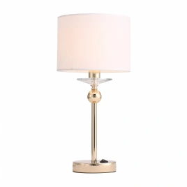 SL1405.204.01 Светильник настольный ST-Luce Латунь/Латунь, Прозрачный E14 1*40W