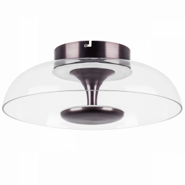 809200 Люстра CELESTA LED 24W LM КОФЕЙНЫЙ/ПРОЗРАЧНЫЙ 3000K
