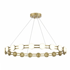 SL6610.203.20 Светильник подвесной ST-Luce золотистый/белый LED 1*40W 4000K